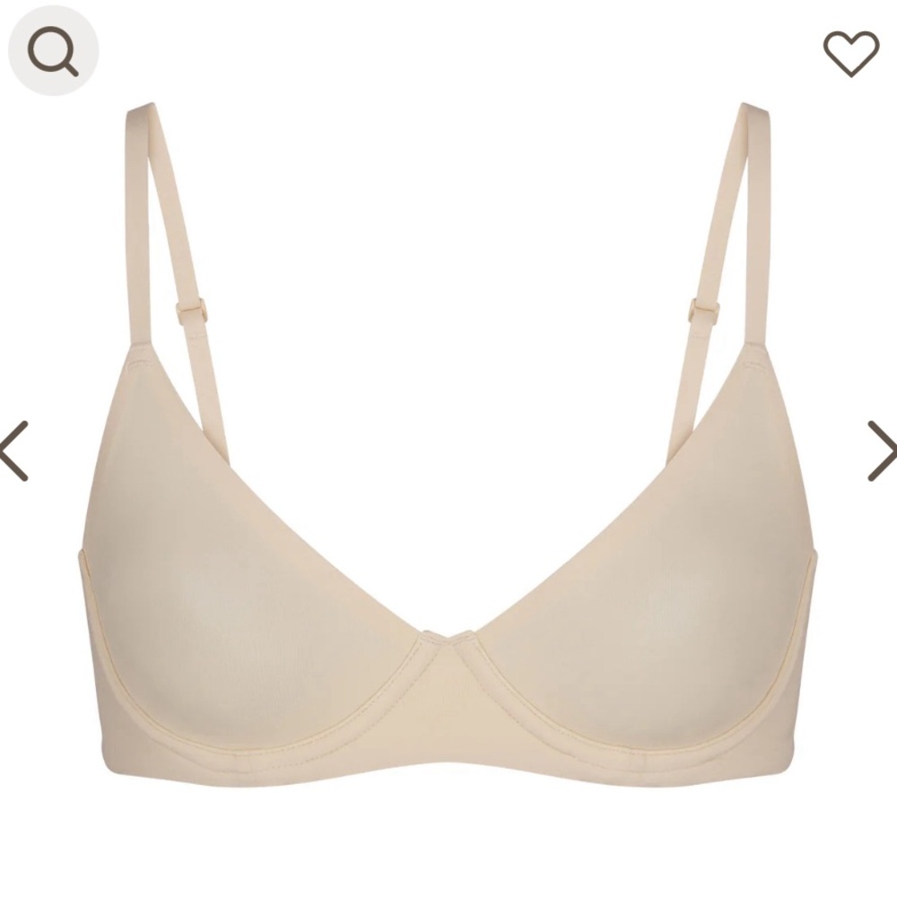 NWT SKIMS‎ Fits Everybody T-Shirt Bra in Sand Sz 42DD